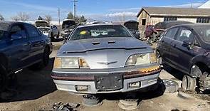 JUNKED! 1988 Ford Thunderbird Turbo Coupe - The beakiest 'bird of them all can't outfly the Crusher!
