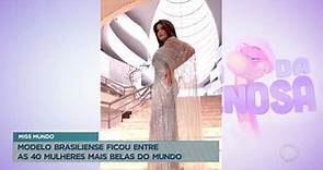Modelo brasiliense fica entre as 40 mulheres mais belas do mundo