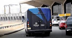 Unipark Services Van Shuttles at Hilton Hotel Newark Airport 24/7