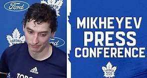 Toronto Maple Leafs Practice | Ilya Mikheyev ahead of the Minnesota Wild | December 3, 2021