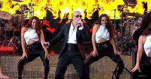 Pitbull Brings the Heat With 'Fireball'
