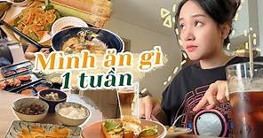 Mình Ăn Gì 1 Tuần: What I Ate in a Week | Châu Giang nè!
