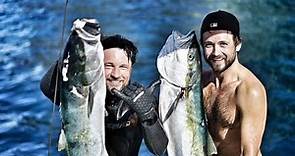 Justin Chatwin and ''Virgin River'' actor Martin Henderson go on salmon fishing