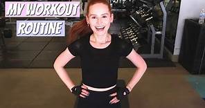 My Workout Routine (with my trainer) | Madelaine Petsch