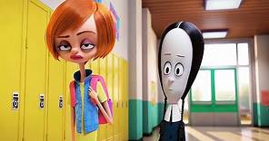 THE ADDAMS FAMILY Clip - "Wednesday goes to School" (2019)