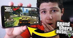 JUEGO GRAND THEFT AUTO 5 EN ANDROID!! GTA V MÓVIL & iOS