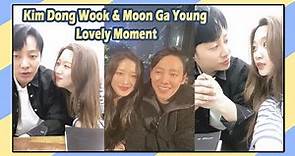 【Memory CP】Kim Dong Wook & Moon Ga Young Lovely Moment @YeoHaJin Instagram Live