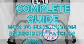 Custom Embroidery Patches | How To Guide