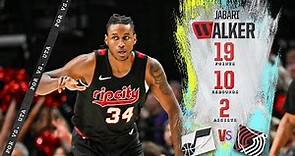 Jabari Walker Highlights | 19 PTS | Portland Trail Blazers vs Utah Jazz
