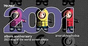 Marillion Album Anniversary - Anoraknophobia - 7 May - Map of the World screen media 2023