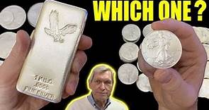 Should You Buy Silver Bars or Coins? (My silver dealer weighs in too!)