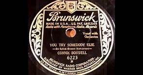 Connie Boswell - "You Try Somebody Else" (1931)