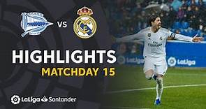 Highlights Deportivo Alaves vs Real Madrid (1-2)