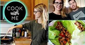 Cook With Me | Chrissy Teigen's Lettuce Wraps | Gluten Free