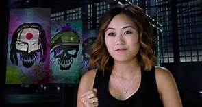 Suicide Squad: Karen Fukuhara "Katana" Behind the Scenes Movie Interview | ScreenSlam