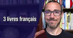 Apprends le français avec ces 3 livres