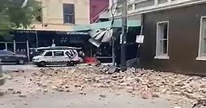 55年來最大！澳洲規模6.0地震狂晃20秒　馬路滿地破碎瓦礫 | ETtoday國際新聞 | ETtoday新聞雲