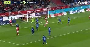 Amir Richardson Goal, Stade de Reims vs Strasbourg match Ongoing Ligue 1