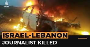 Reuters videographer killed, journalists injured on Lebanon-Israel border | Al Jazeera Newsfeed