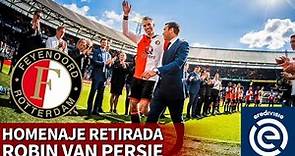 Van Persie se retira del fútbol: así fue su homenaje de despedida | Diario AS