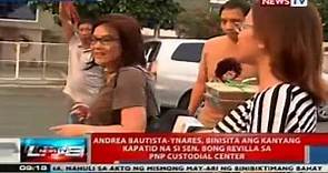 Andrea Bautista, binisita ang kanyang kapatid na si Sen. Revilla sa PNP Custodial Center