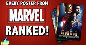 Every MCU Poster RANKED!