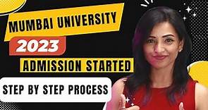 MUMBAI UNIVERSITY 2023 ADMISSION STARTED |PRE REGISTRATION & PRE ENROLLEMENT STEP BY STEP PROCESS