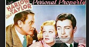 Personal Property (1937) Jean Harlow, Robert Taylor, Reginald Owen, Una O'Connor, E.E. Clive, Cora Witherspoon,