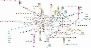 上海地铁线路图2022绘制完成！