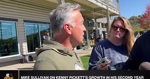 Steelers' Mike Sullivan Talks Kenny Pickett's Growth