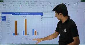 MS Excel - Column Chart