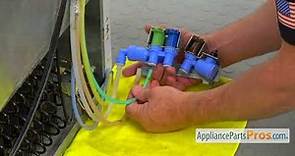 How To: Frigidaire/Electrolux Refrigerator Water Inlet Valve 242253002
