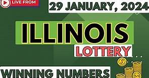 Illinois Midday Lottery Results For - 29 January, 2024 - Pick 3 - Pick 4 - Powerball - Mega Millions