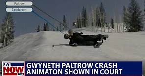 Gwyneth Paltrow trial: Ski collision animation shown between Paltrow & Sanderson | LiveNOW from FOX
