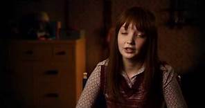 The Conjuring 2: Lauren Esposito "Margaret Hodgson" Behind the Scenes Movie Interview | ScreenSlam