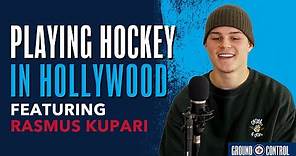 GROUND CONTROL | Playing hockey in Hollywood with Rasmus Kupari