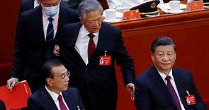 Hu Jintao’s Exit From China’s Communist Party Congress Causes a Stir