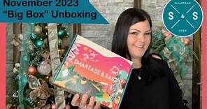 Smartass & Sass // November 2023 “BIG BOX” Unboxing