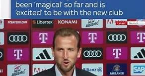 Harry Kane officially unveiled by Bayern Munich