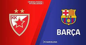 Crvena Zvezda mts Belgrade - FC Barcelona Highlights | Turkish Airlines EuroLeague, RS Round 21
