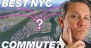 BEST Places to Live with FAST Easy Access to NYC | Best Commute to NYC | Suburbs of New York City