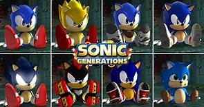 Sonic Generations: Choose Your Favorite Classic Design (Sonic Designs Compilation)
