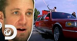 Insane Car Makeover - Turning a Limo Into a Fire Truck! | Monster Garage