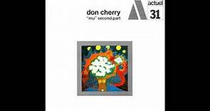 Don Cherry ‎- "Mu" Second Part (1969) FULL ALBUM