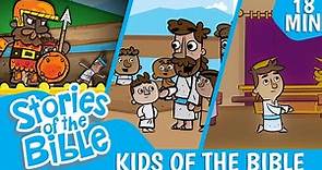 David and Goliath + More Kids of the Bible Stories | Stories of the Bible