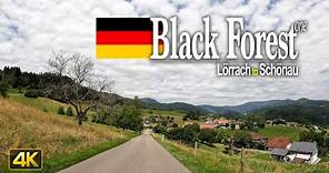 Black Forest/Schwarzwald, Germany 🇩🇪 Driving from Lörrach to Schönau im Schwarzwald