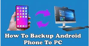 How To Backup Android Phone To PC Before Factory Reset Free | ApowerManager