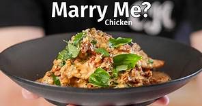 Marry Me Chicken | Creamy Garlic Sun Dried Tomato Chicken