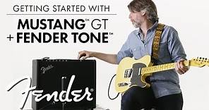 Mustang™ GT Amp Series + Fender Tone™ Tutorial | Mustang™ GT Amp Series | Fender