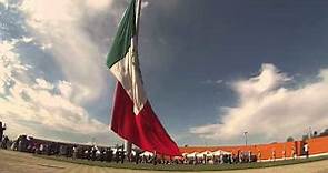 Izamiento de Bandera Mexicali Febrero 24 2014